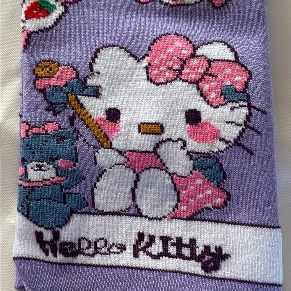 Hello Kitty Socks-Purple